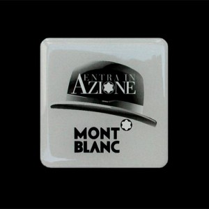 Etichetta resinata Mont Blanc