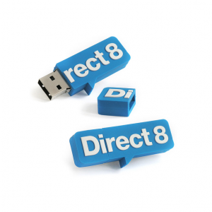 chiavetta USB in gomma 3D