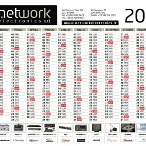 Calendario stampa su carta fotografica 70×100 – 220g