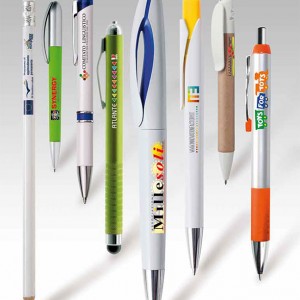 Esempi di penne con stampa digitale UV a partire da 100 pezzi