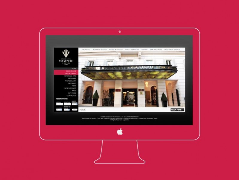 Sito web Hotel