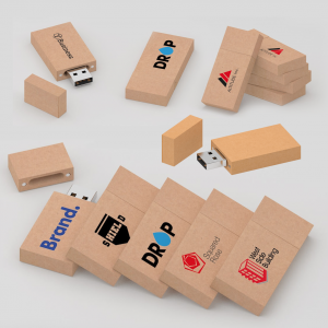Chiavetta USB –  “Paper Drive” in cartone reciclato